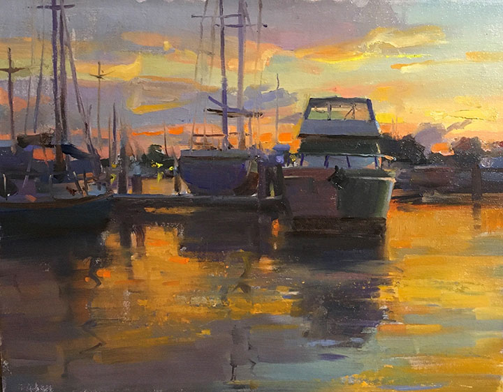 Kyle Ma, Artist, Waterhouse Gallery, Impressionist artist